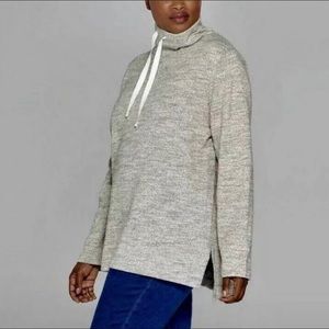 Ava & Viv Grey Cowl Neck Sweater - Size 4X